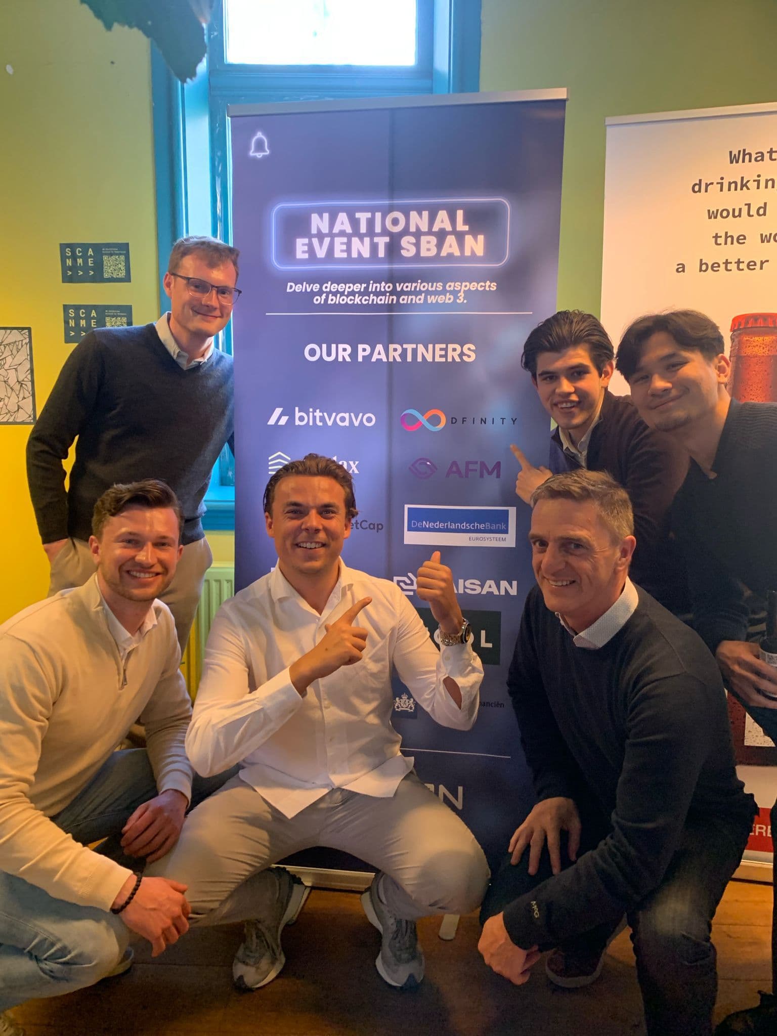 The board of Student Blockchain Association Netherlands